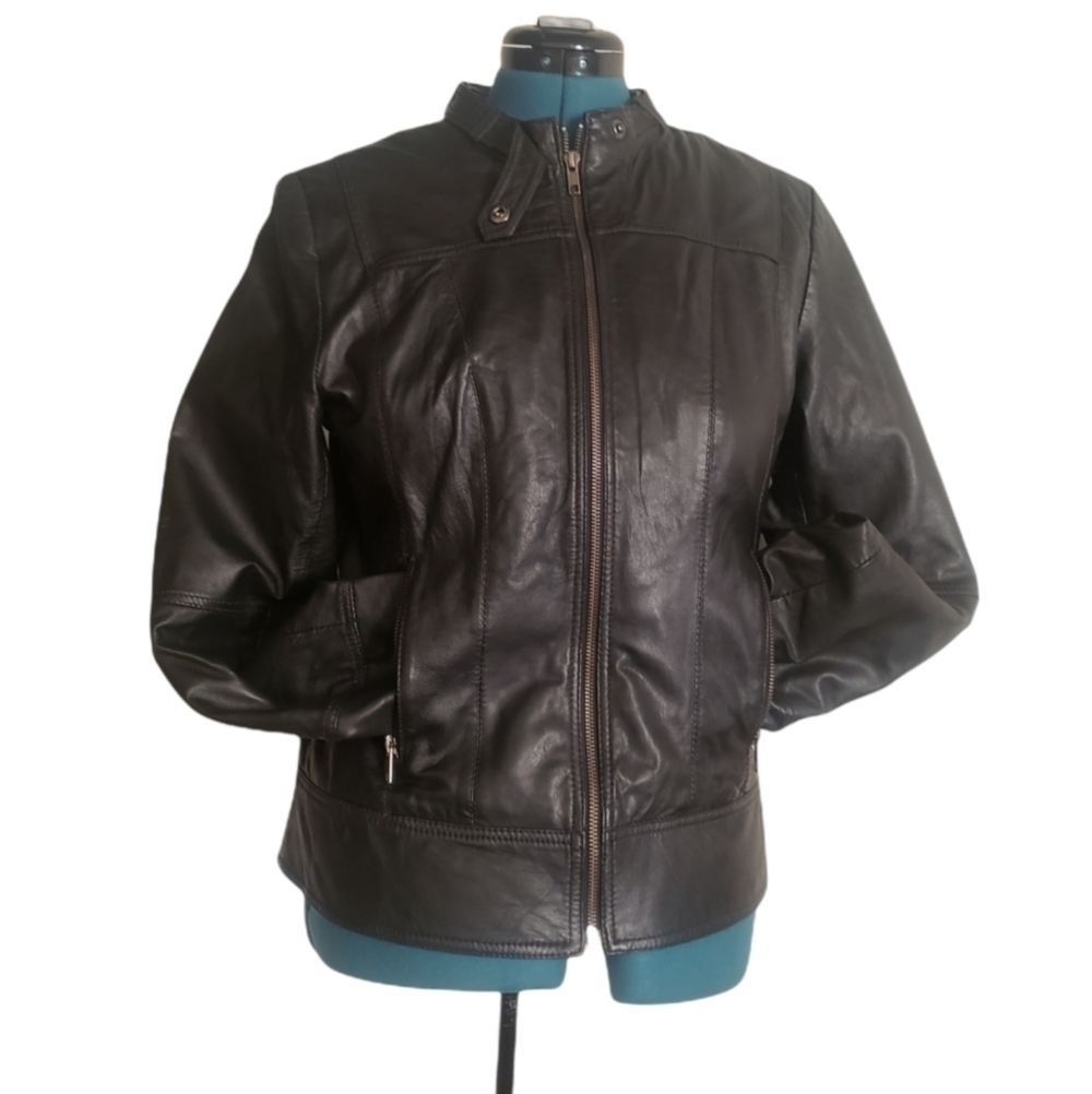 RW & Co  Unique Incomparable Leather Jacket - Picture 5 of 14